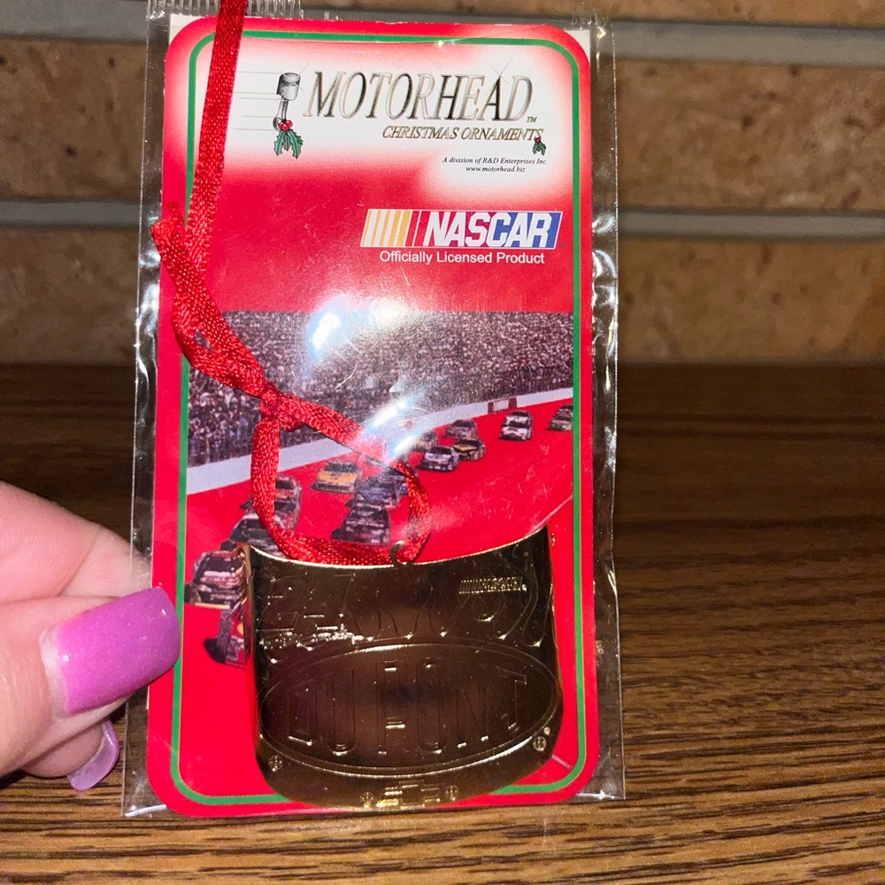 NIB Vintage NASCAR Christmas Ornament